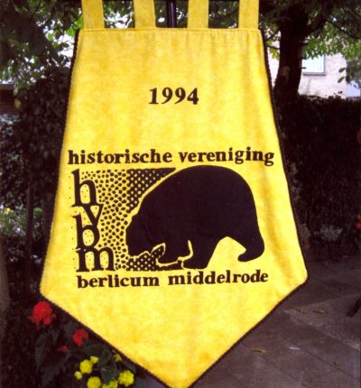 Vaandel HVBM 10-09-2007 door Tiny Timmermans+Gerry Boogaards